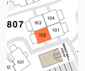 Unit 733-102 location